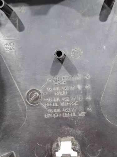 Moldura Coluna Direção Chave Seta Peugeot 206 2001 A 2008 Original Usado