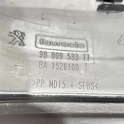 Moldura Coluna Direção Peugeot 208 2017 a 2019 9800953377 Original Usado