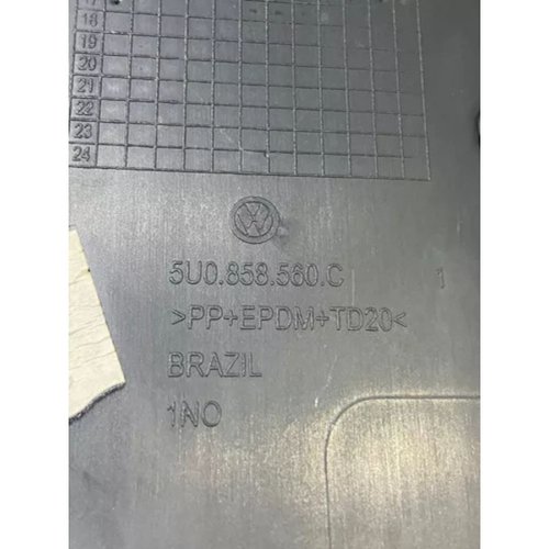 Moldura Coluna Direção VW Gol G7 G8 2017 a 2022 5U0858560 Original Usado