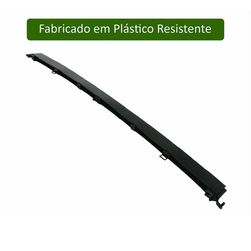 Moldura Grade Parachoque Fiat Cronos 2018 A 2023 Inferior Central