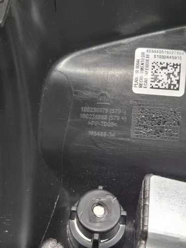 Moldura Inferior Coluna Direção Fiat Argo Cronos 2018 Á 2023 Original Usado