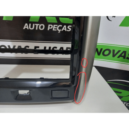 Moldura Painel Central Renault Duster Oroch 2015 2016 17 18 Original Usado