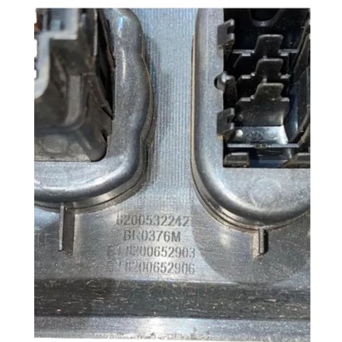 Moldura Painel Central Renault Sandero 2007  2012 8200532242 Original Usado