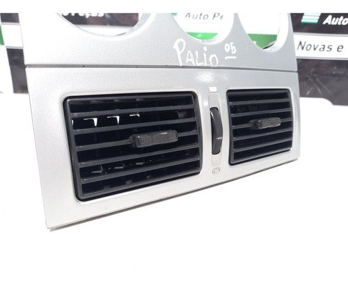 Moldura Painel Comando Ar C/ Difusores Fiat Palio 05 Original Usado