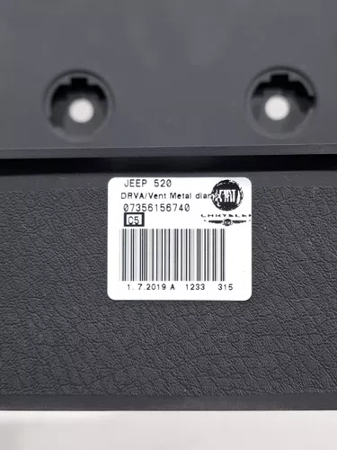 Moldura Painel Instrumento Difusor Jeep Renegade 2015 A 2021 Original Usado