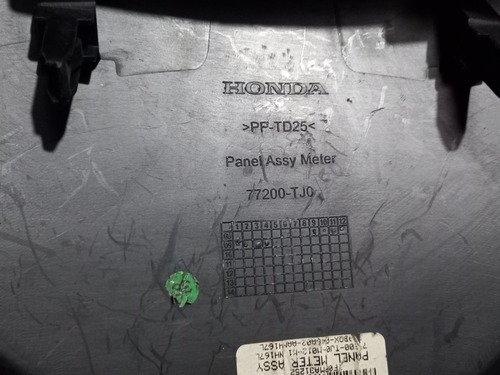 Moldura Painel Instrumentos Honda Fit 06/14 77200tj0 C/ Deta Original Usado