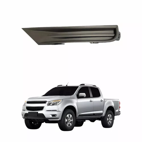 Moldura Parachoque Dianteiro Gm S10 2016 2017 2018 2019 Lateral Esquerdo Moldura Parachoque Dianteiro Gm S10 2016 2017 2018 2019 Lateral Esquerdo