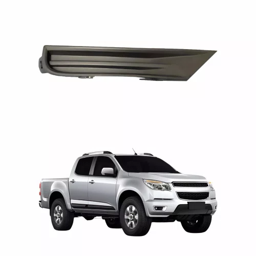 Moldura Parachoque Dianteiro Lateral Gm S10 2016 2017 2018 2019 Lateral Direito Moldura Parachoque Dianteiro Lateral Gm S10 2016 2017 2018 2019 Lateral Direito
