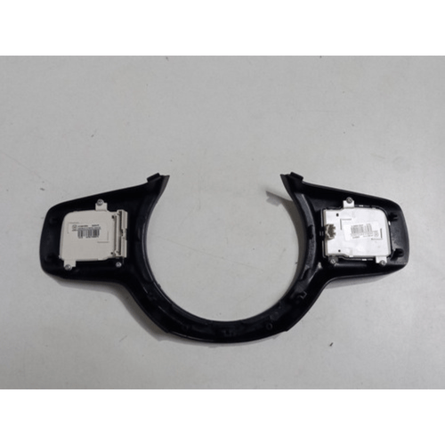 Moldura Volante Com Botão Fiat Uno 2016 Cinza Escuro 4009868 Original Usado