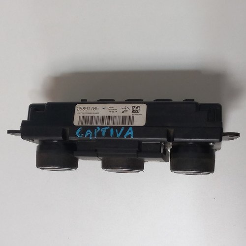 Painel Comando Ar Condicionado Gm Captiva Original 25891705 Original Usado