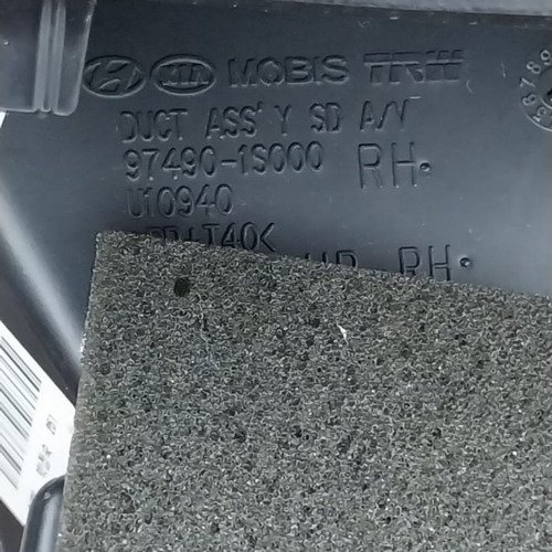 Par Difusor Ar Lateral Hyundai Hb20 2014 Á 2019 974901s000 Original Usado