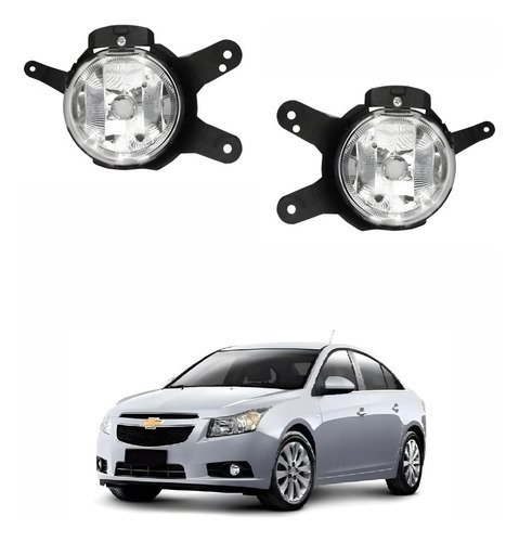 Par Farol Auxiliar De Milha Gm Cruze 2011 Até 2016