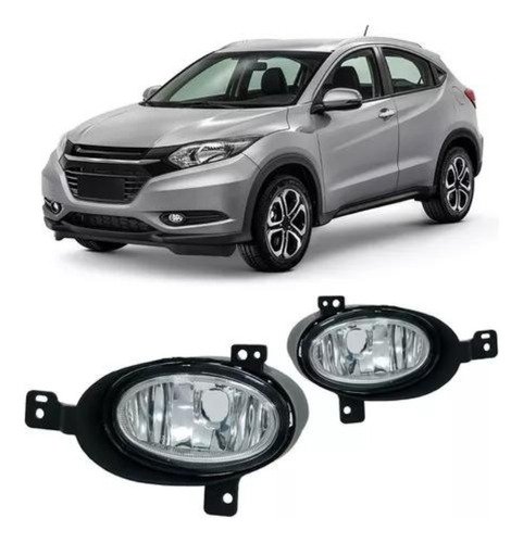 Par Farol Auxiliar Milha Honda Hrv 2015 2016 2017 2018 2019 Original Usado