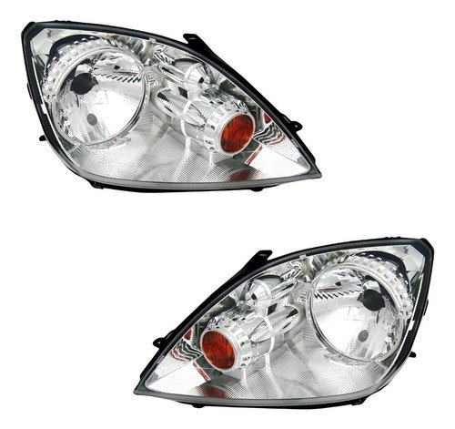 Par Farol Ford Fiesta Hatch Sedan 2003 2004 2005 2006 2007 Novo