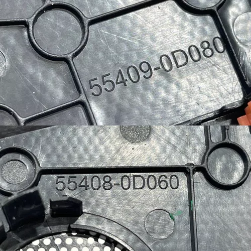 Par Tela Moldura Tweeter Painel Toyota Yaris 2019 A 2024 Original Usado