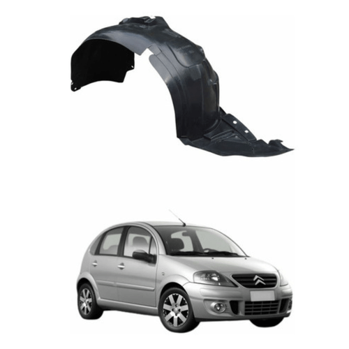 Parabarro Dianteiro Citroen C3 2002 Até 2012 Lado Direito