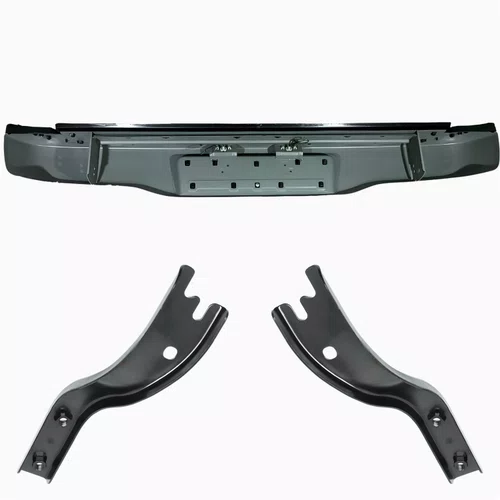 Parachoque Traseiro Toyota Hilux Srv 2005 2006 2006 2007 2008 2009 2010 2011 2012 2013 2014 2015 Cromado  Novo