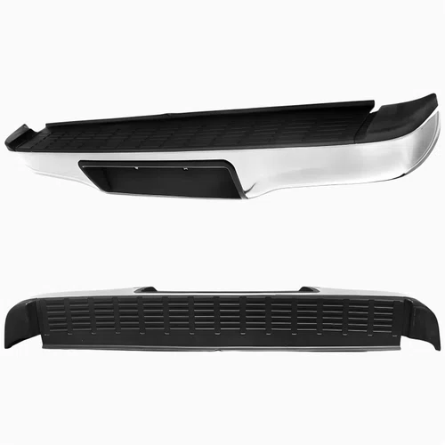 Parachoque Traseiro Toyota Hilux Srv 2005 2006 2006 2007 2008 2009 2010 2011 2012 2013 2014 2015 Cromado  Novo