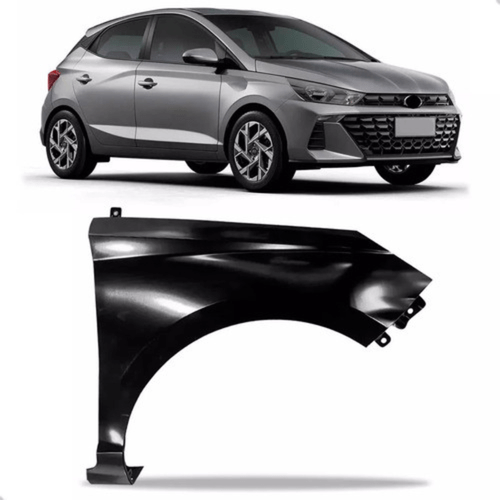Paralama Hyundai Hb20 2023 2024 Sem Furo Pisca Direito