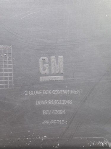 Porta Luvas Chevrolet Onix 2020 2021 2022 2023 2024 Original Original Usado