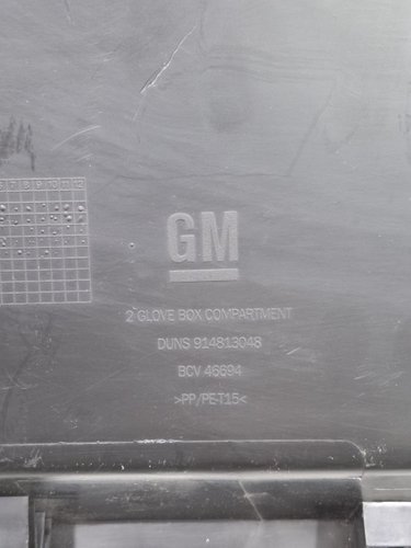 Porta Luvas Chevrolet Onix 2020 2021 2022 2023 2024 Original Original Usado