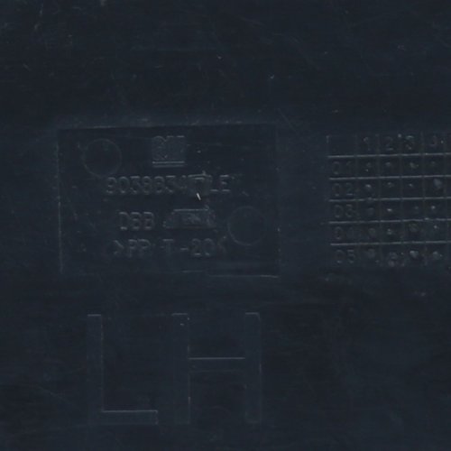 Porta Objetos Lado Esquerdo Gm Corsa 2014 á 2016 90388347 Original Usado