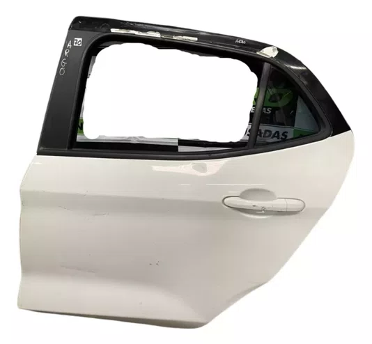 Porta Traseira Esquerda Fiat Argo 2018 Á 2022 Com Detalhe Original Usado