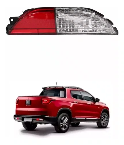 Refletor Parachoque Traseiro Fiat Toro 2015 A 2020 Direito Original Usado Novo
