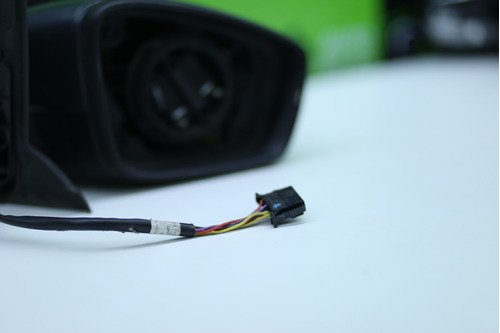 Retrovisor Direito Elétrico Com Pisca Vw Fox 2011 A 2014 Original Usado