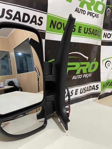 Retrovisor Elétrico Esquerdo Renault Master 2006 A 2012 Original Usado