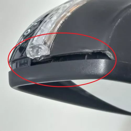 Retrovisor Elétrico Vw Fox Direito 11/21 Original E9044535 Original Usado