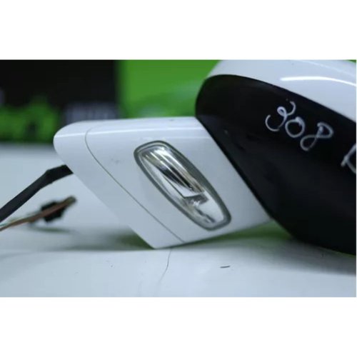 Retrovisor Esquerdo Elétrico Peugeot 308 2012 Á 2018 Original Usado