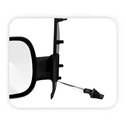 Retrovisor Fiat Fiorino 2014 2015 2016 2017 2018 2019 2020 2021 2022 2023 Com Controle Direito
