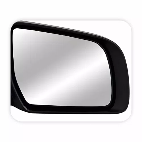 Retrovisor Ford Ranger 2012 Até 2017 Elétrico Cromado Com Pisca Foldway Luz de Solo Lado Direito Passageiro