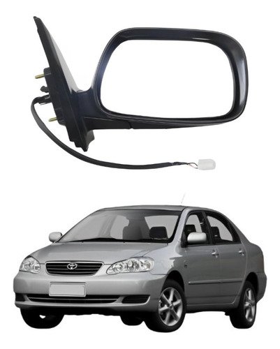 Retrovisor Toyota Corolla 2003 Até 2008 Eletrico Esquerdo