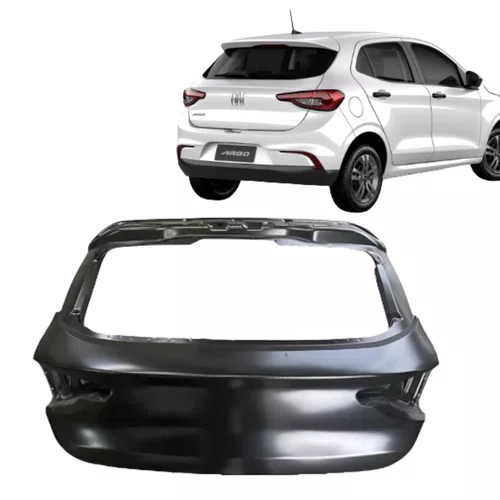 Tampa Traseira Porta Malas Fiat Argo 2017 2018 2019 2020 2021 2022 2023 2024