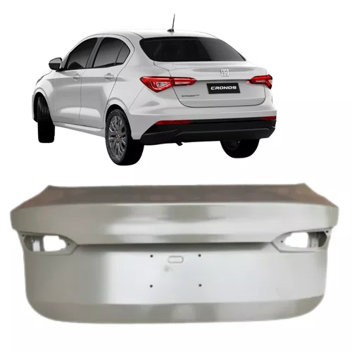 Tampa Traseira Porta Malas Fiat Cronos 2017 2018 2019 2020 2021 2022 2023 2024