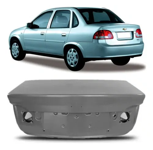 Tampa Traseira Porta Malas Gm Corsa Classic 2010 A 2016