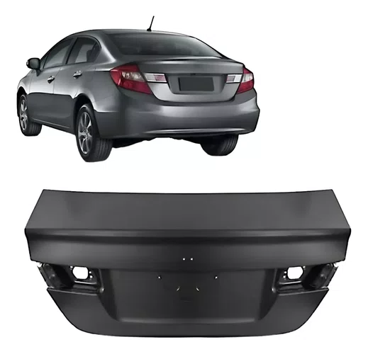 Tampa Traseira Porta Malas Honda Civic 2012 A 2016