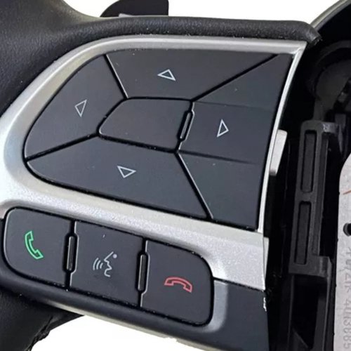 Volante Direção Com Comando Fiat Strada Pulse 2018 A 2022 Original Usado