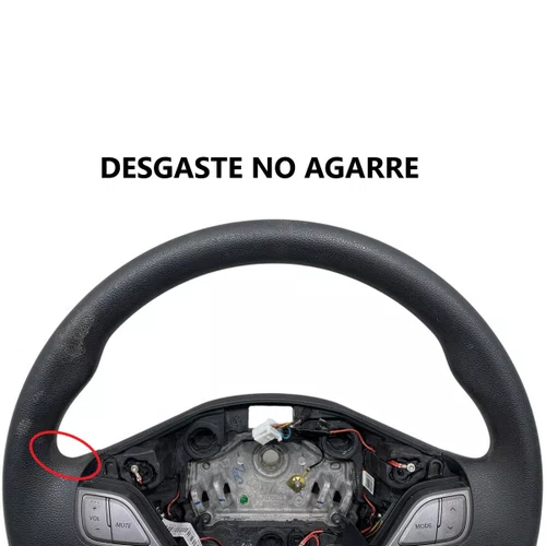 Volante Direção Com Comandos Hyundai Hb20 2013 A 2019 Original Original Usado