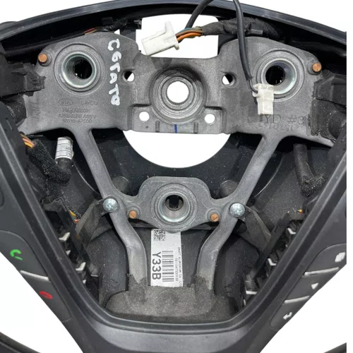 Volante Direção Kia Cerato 2014 A 2018 56113a7000 com Detalhe Original Usado