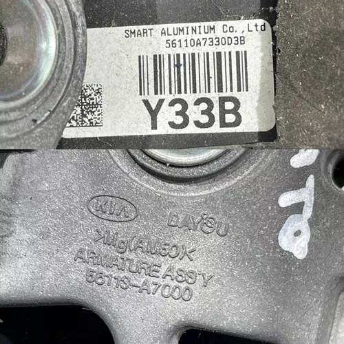 Volante Direção Kia Cerato 2014 A 2018 56113a7000 com Detalhe Original Usado
