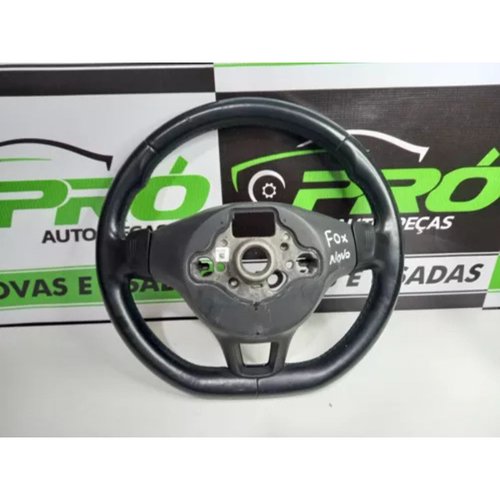 Volante Vw Fox 2015 2016 2017 2018 2019 C/ Comandos Original Usado