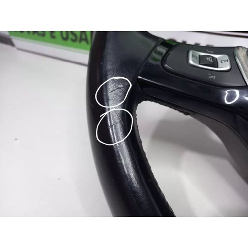 Volante Vw Fox 2015 2016 2017 2018 2019 C/ Comandos Original Usado