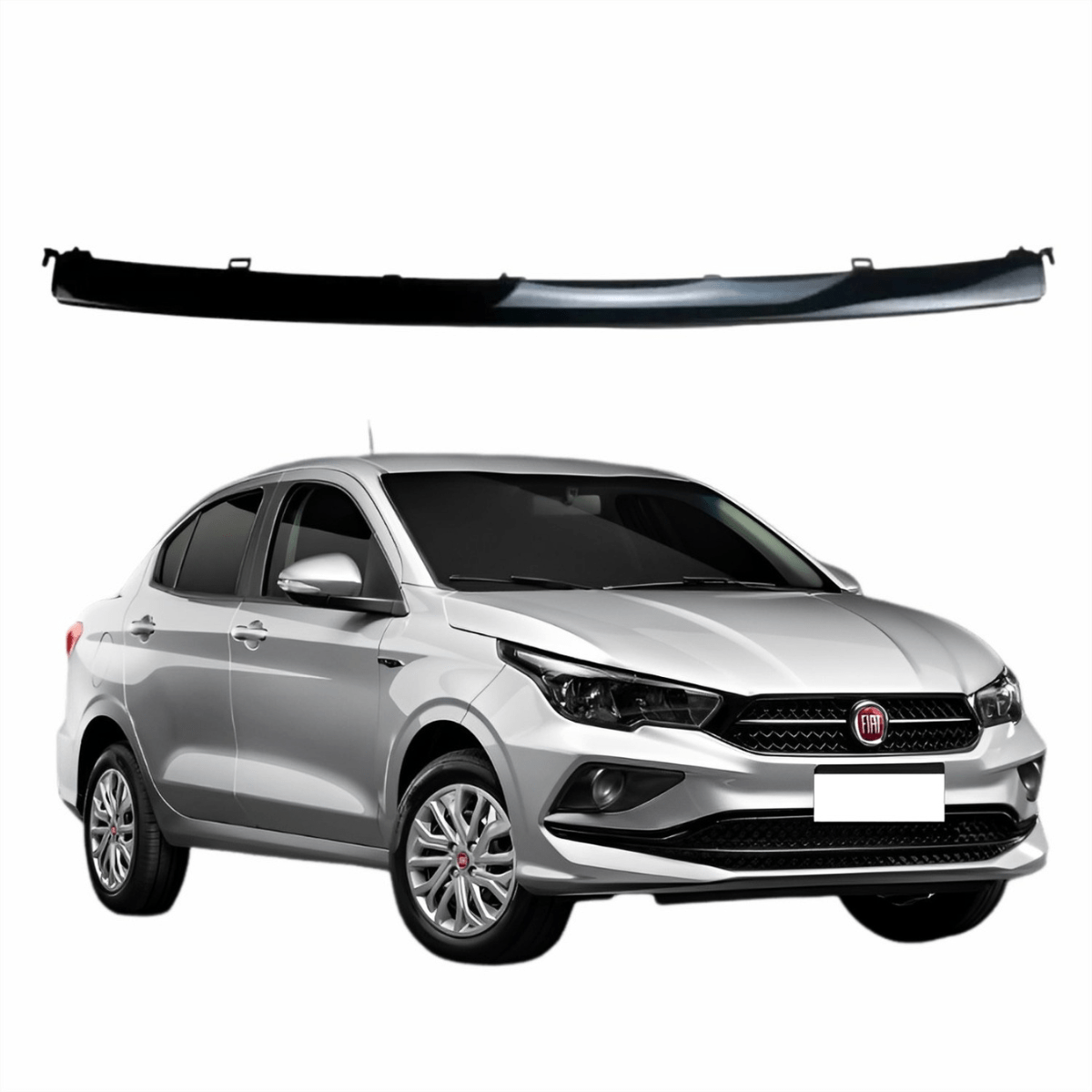 Moldura Grade Parachoque Fiat Cronos 2018 A 2023 Inferior Central Moldura Grade Parachoque Fiat Cronos 2018 A 2023 Inferior Central