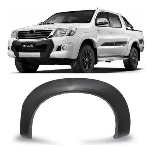 Moldura Paralama Hilux Srv 2012 A 2015 Traseiro Direito Original Usado Moldura Paralama Hilux Srv 2012 A 2015 Traseiro Direito Original Usado