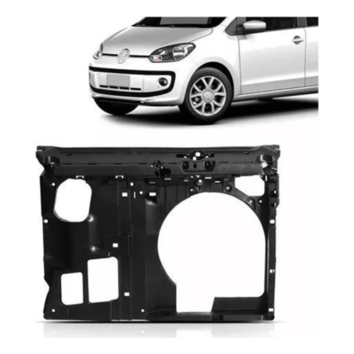 Painel Frontal Dianteiro Vw Up 2014 Até 2021 Com Ar Original Usado Painel Frontal Dianteiro Vw Up 2014 Até 2021 Com Ar Original Usado