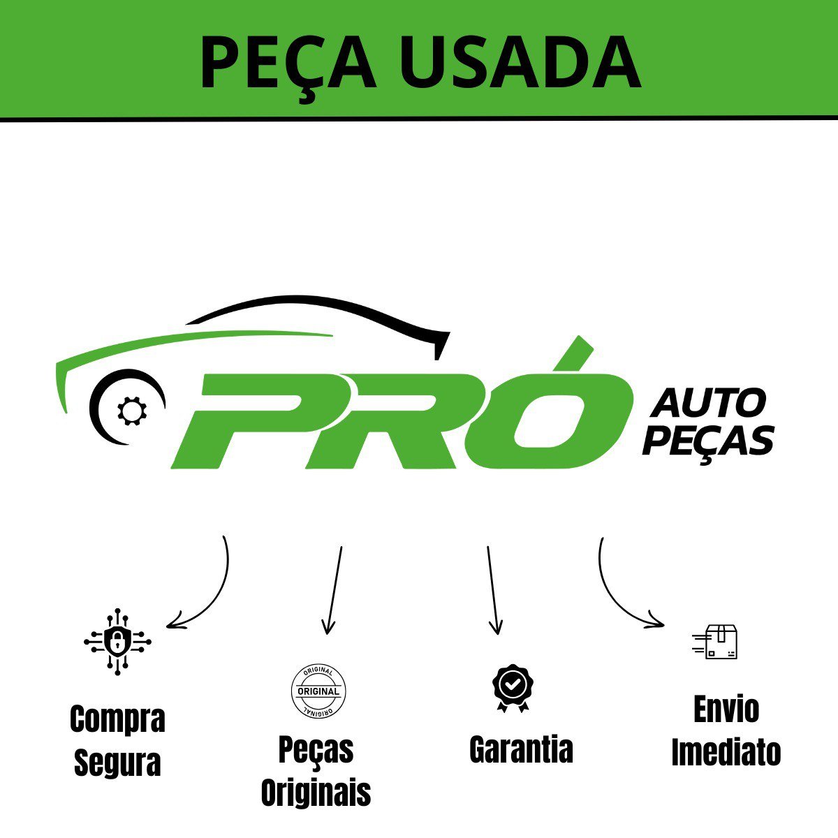 Puxador Porta Dianteira Gm Corsa 1994 A 2012 Esquerdo Orig Original Usado