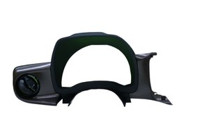 Console Painel Instrumento Moldura Fiat Strada 2022 e 2023 Original Usado